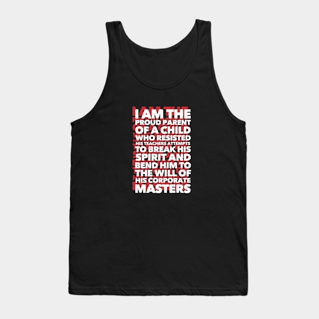 Real education Tank Top by MADMIKE CLOTHING